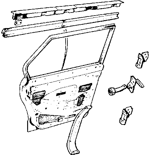 Rear Door Assembly